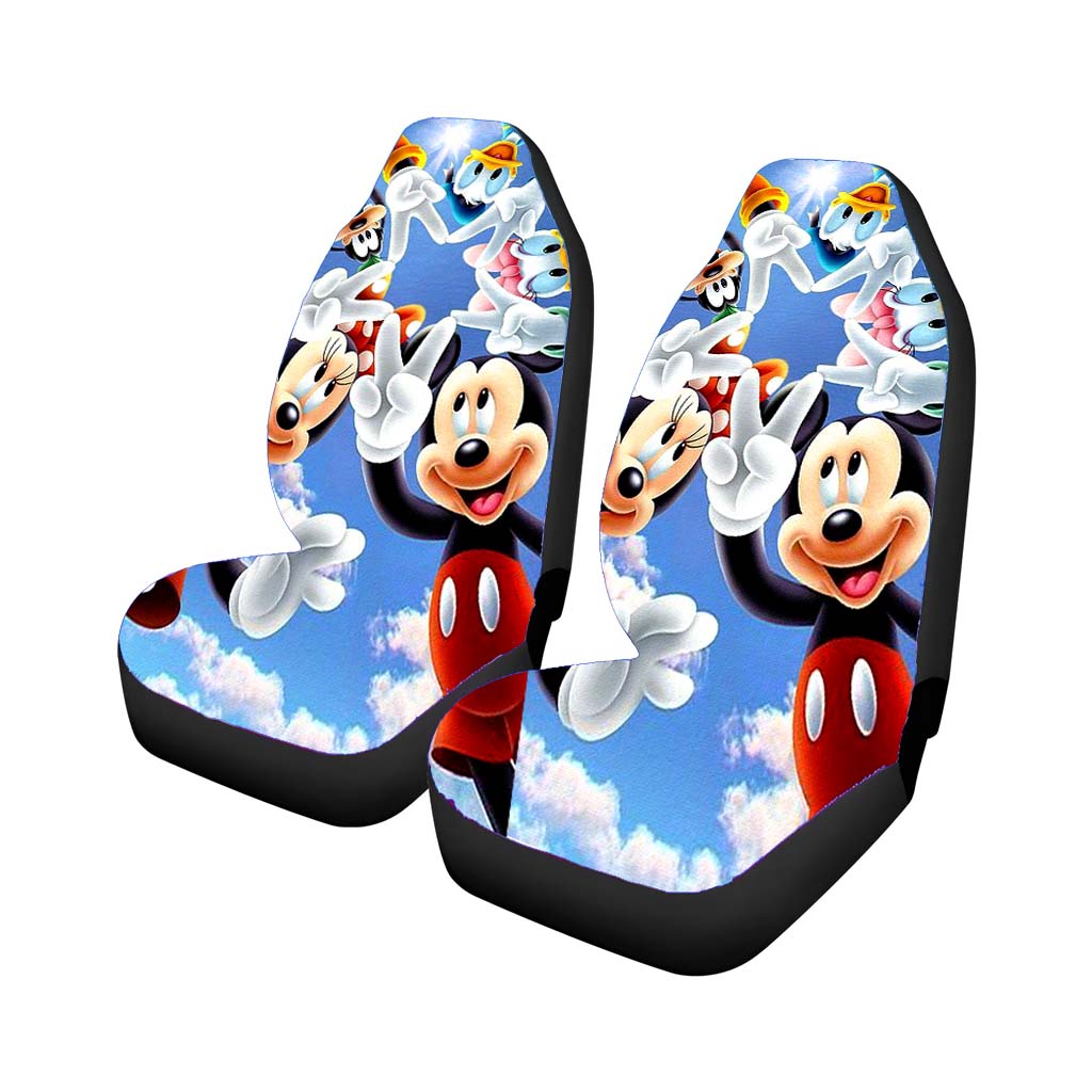 Mickey Mouse And Friends Peace Star Car Front Seat Covers