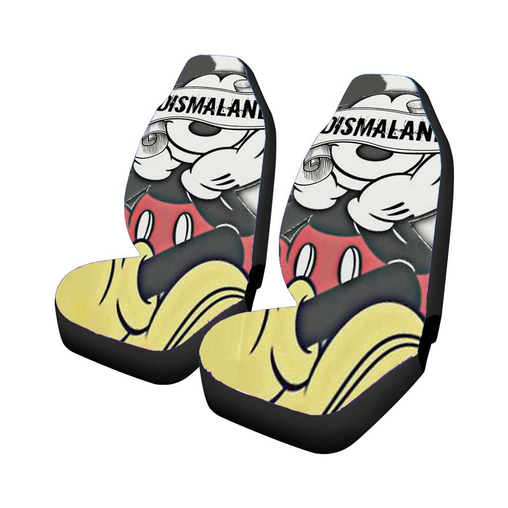Mickey Mouse Dismaland Car Front Seat Covers