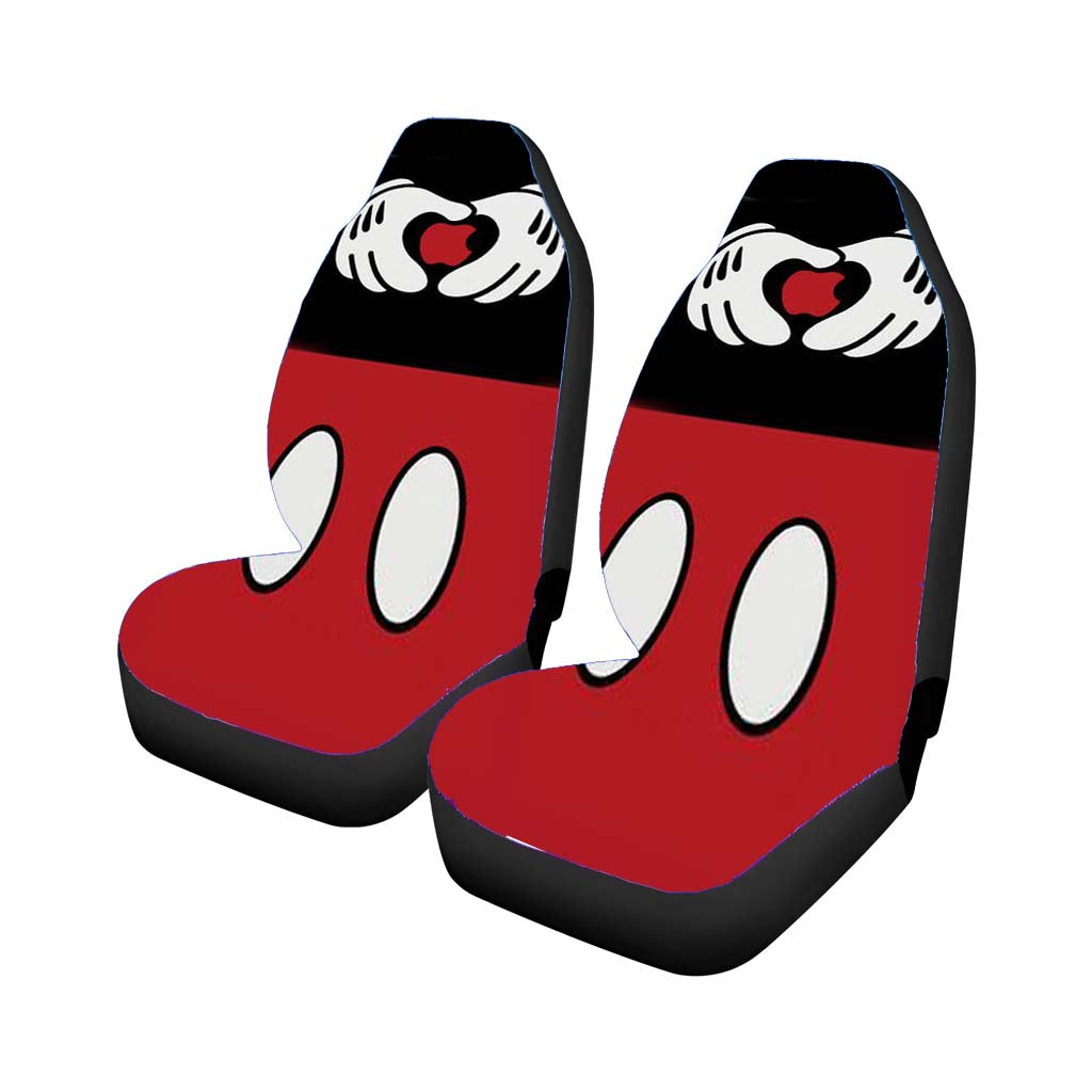 Mickey Mouse Disney Inspired Car Front Seat Covers