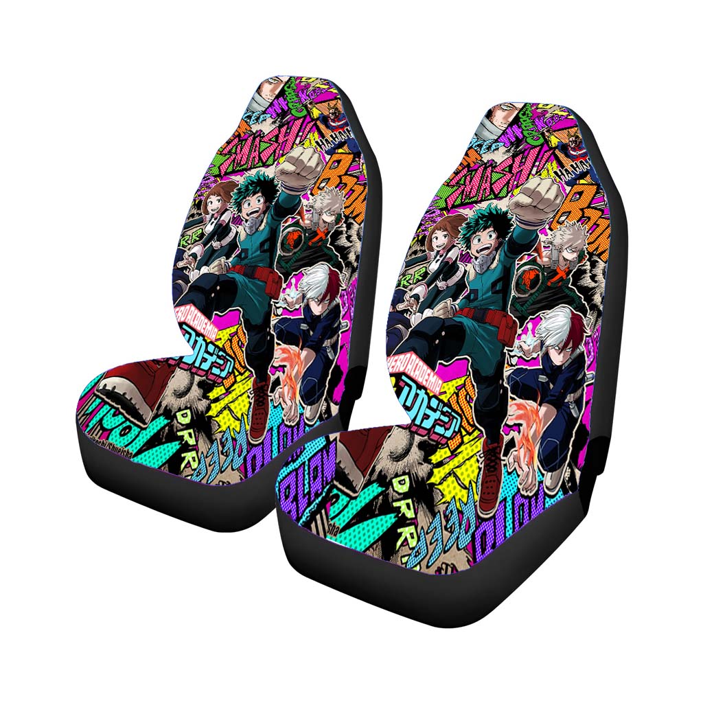 My Hero Academia New Wallpaper Car Front Seat Covers