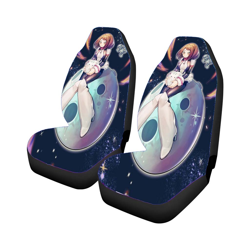 My Hero Academia Uraraka Space Car Front Seat Covers