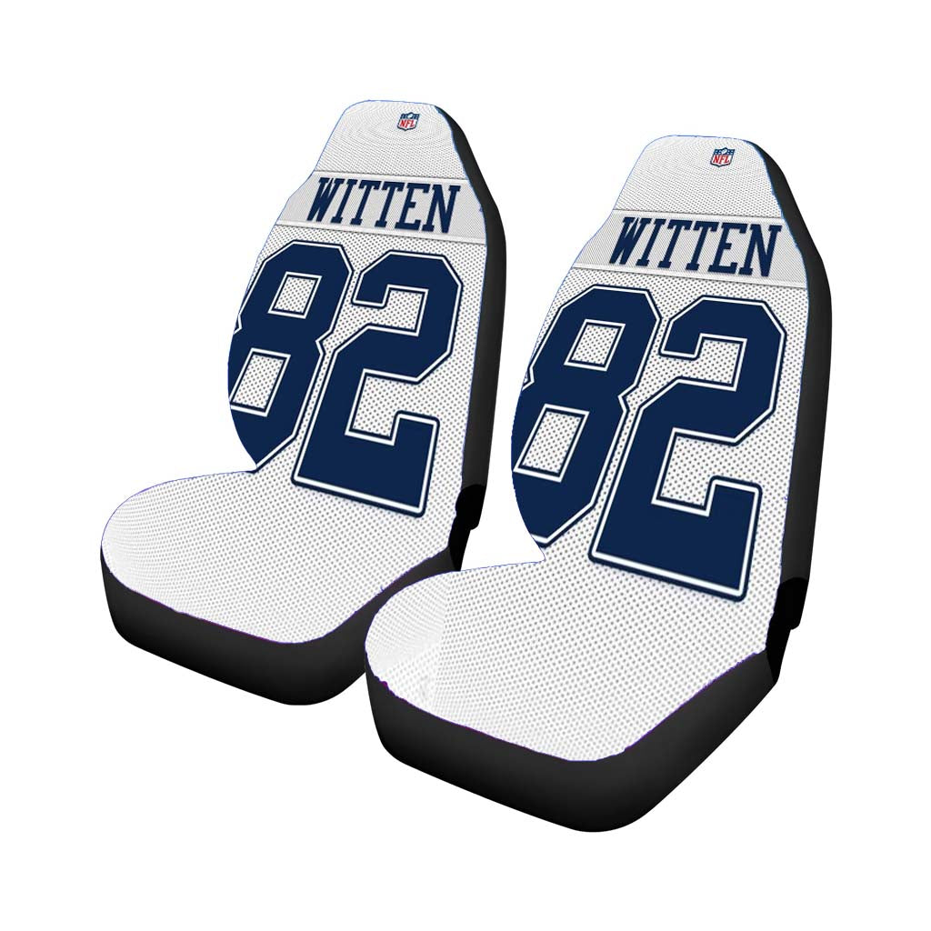 Nfl Jason Witten 82 Dallas Cowboys Jersey Car Front Seat Covers