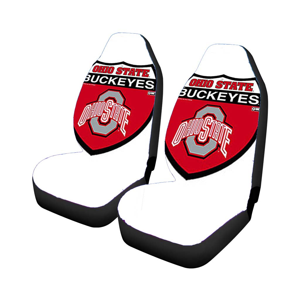 Ohio State Buckeyes Logo Car Front Seat Covers