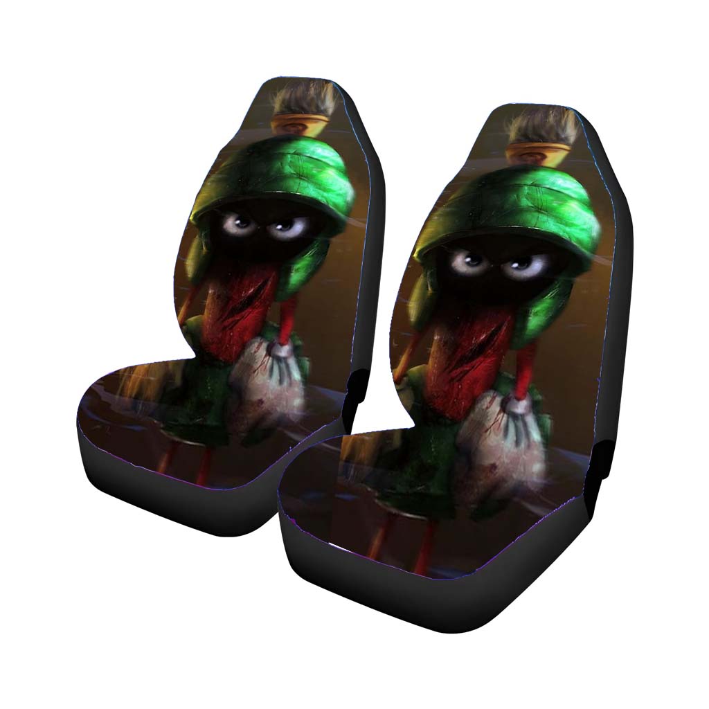 Painting Art Marvin The Martian Looney Tunes Car Front Seat Covers