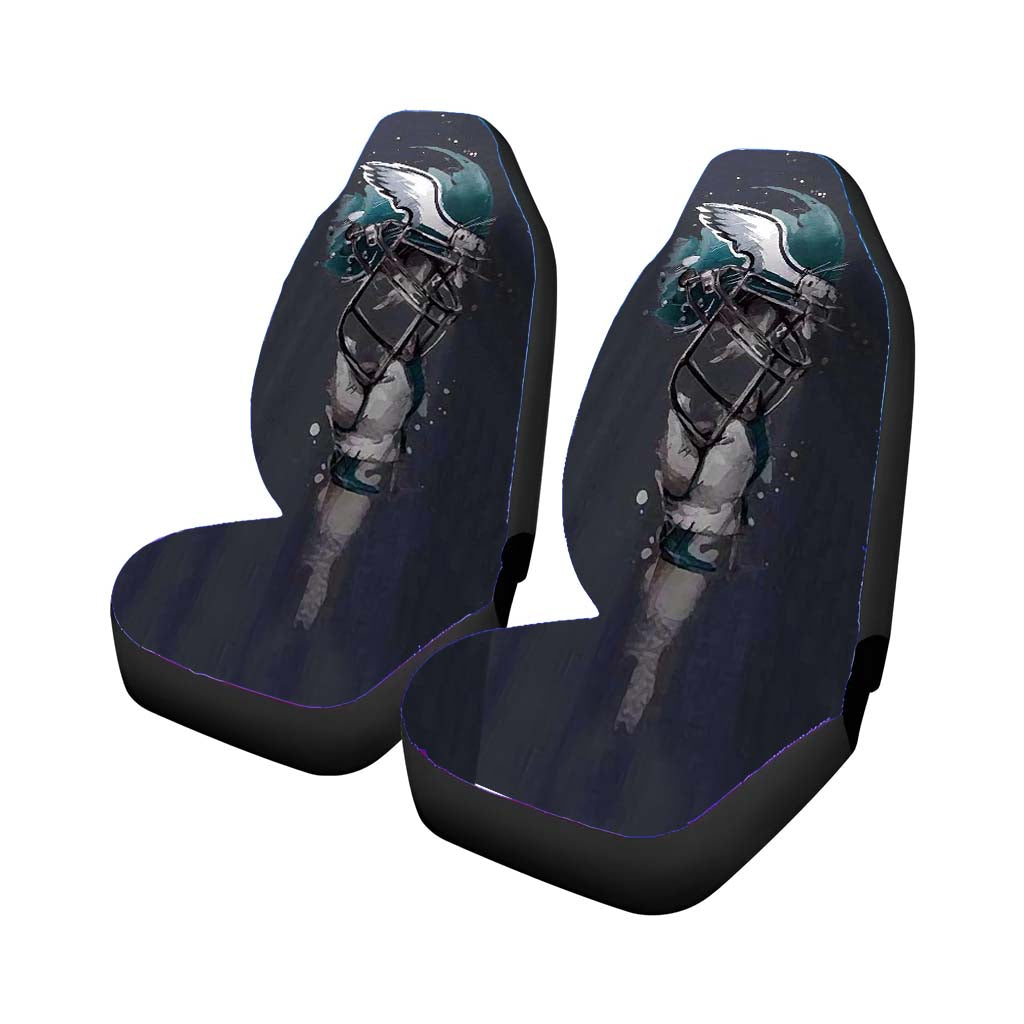 Philadelphia Eagles Helmets Car Front Seat Covers