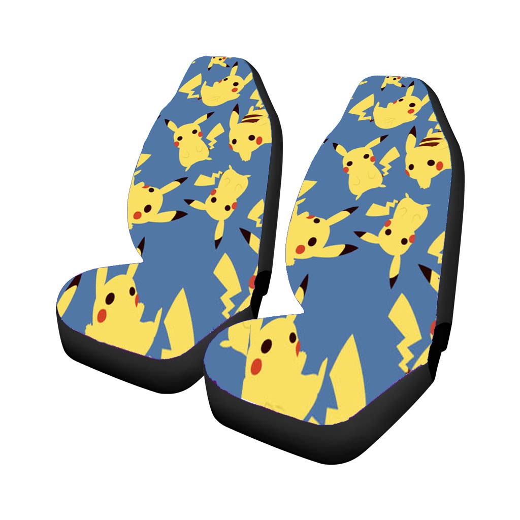 Pikachu Pokemon Car Front Seat Covers