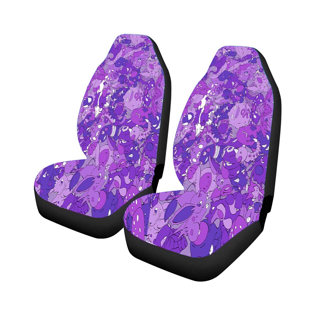 Poison Type Pokemon Car Front Seat Covers