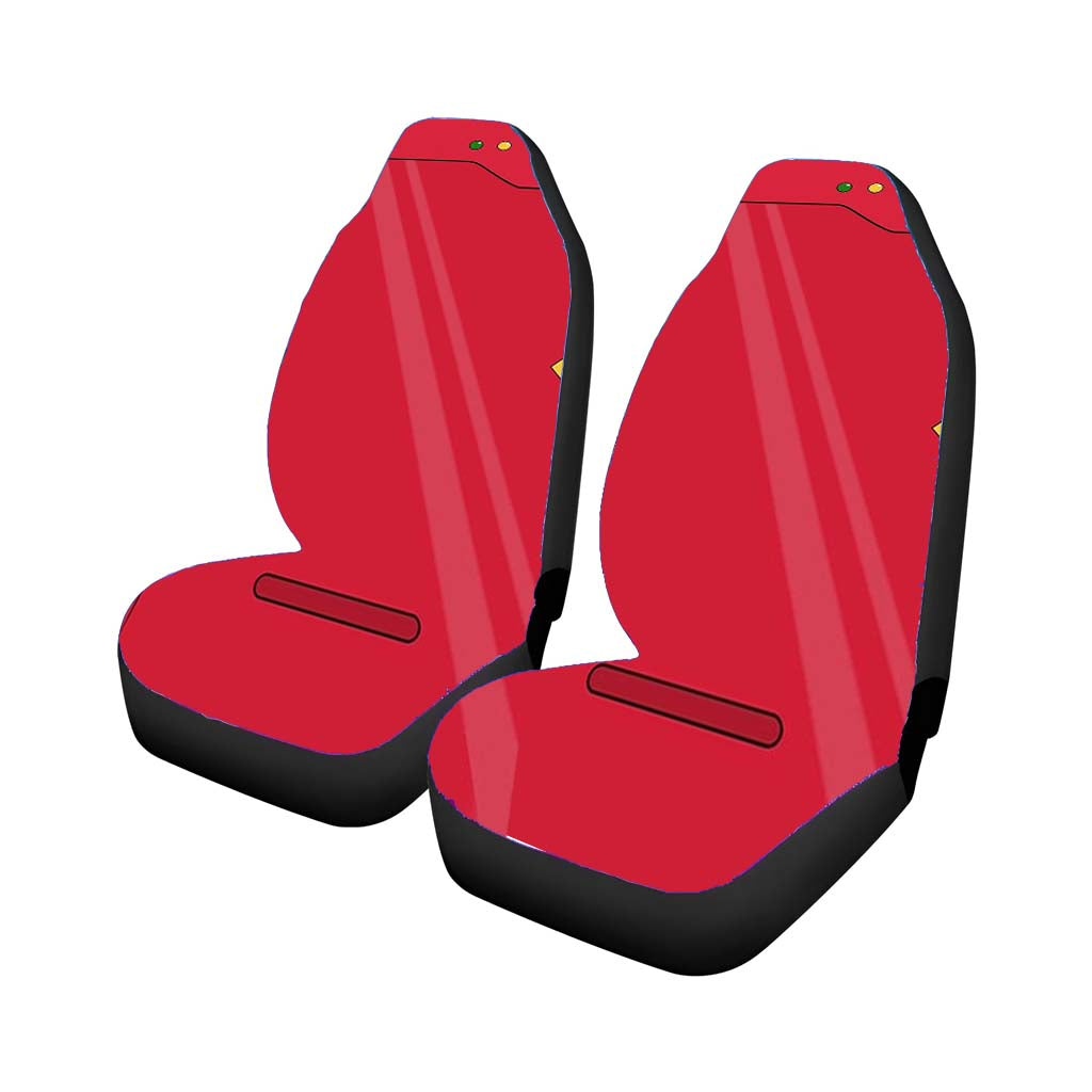Pokedex Pokemon Cartoon Car Front Seat Covers