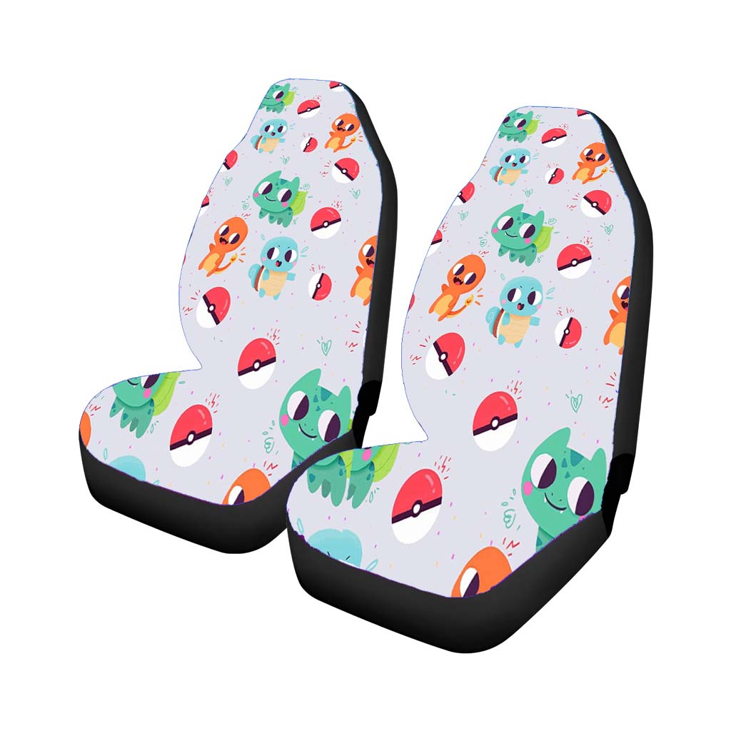 Pokemon Cute Wallpaper Car Front Seat Covers