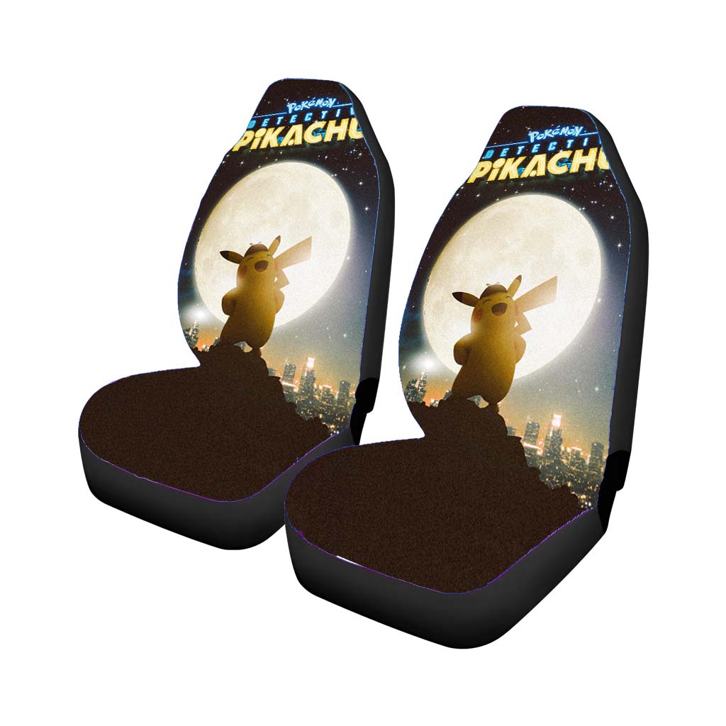 Pokemon Detective Pikachu Car Front Seat Covers