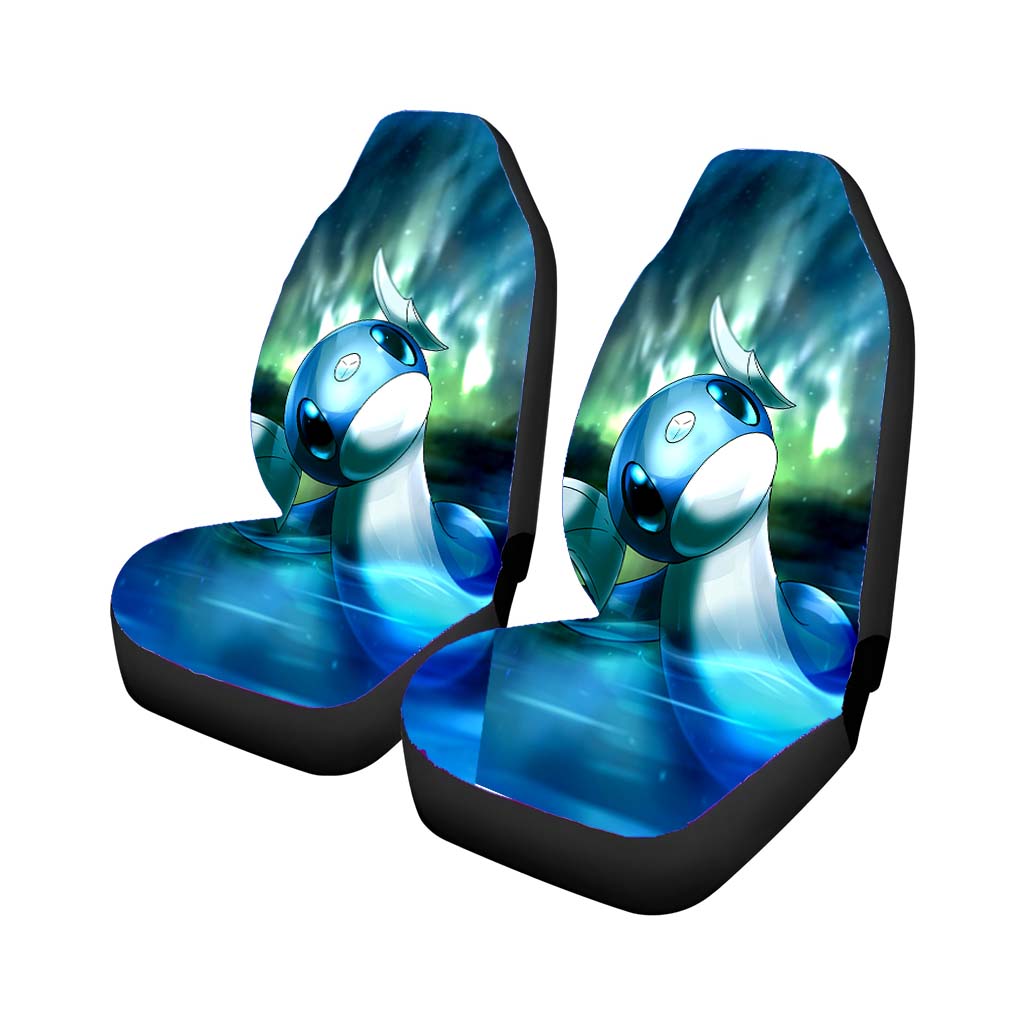 Pokemon Dratini Fan Art Night Car Front Seat Covers
