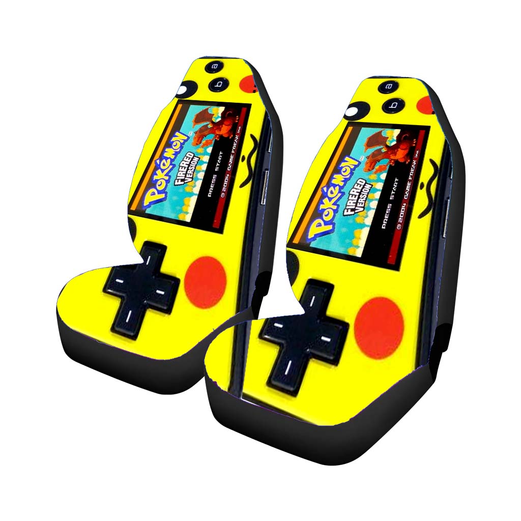 Pokemon Gameboy Advance Car Front Seat Covers