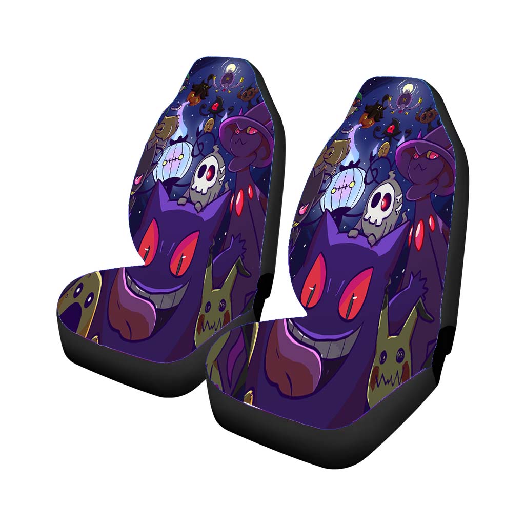 Pokemon Gengar And Friends Car Front Seat Covers