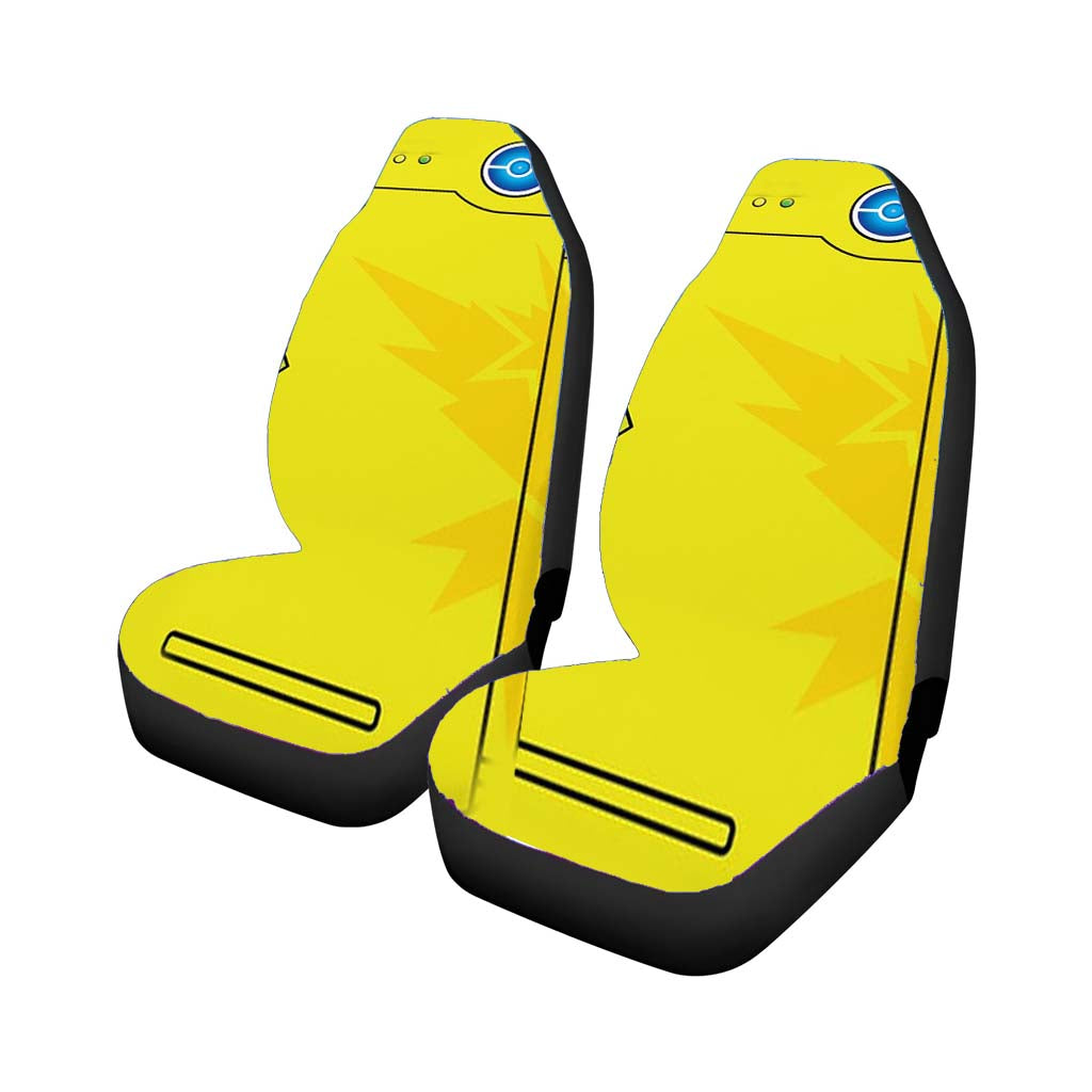 Pokemon Go Instinct Team Pokedex Car Front Seat Covers