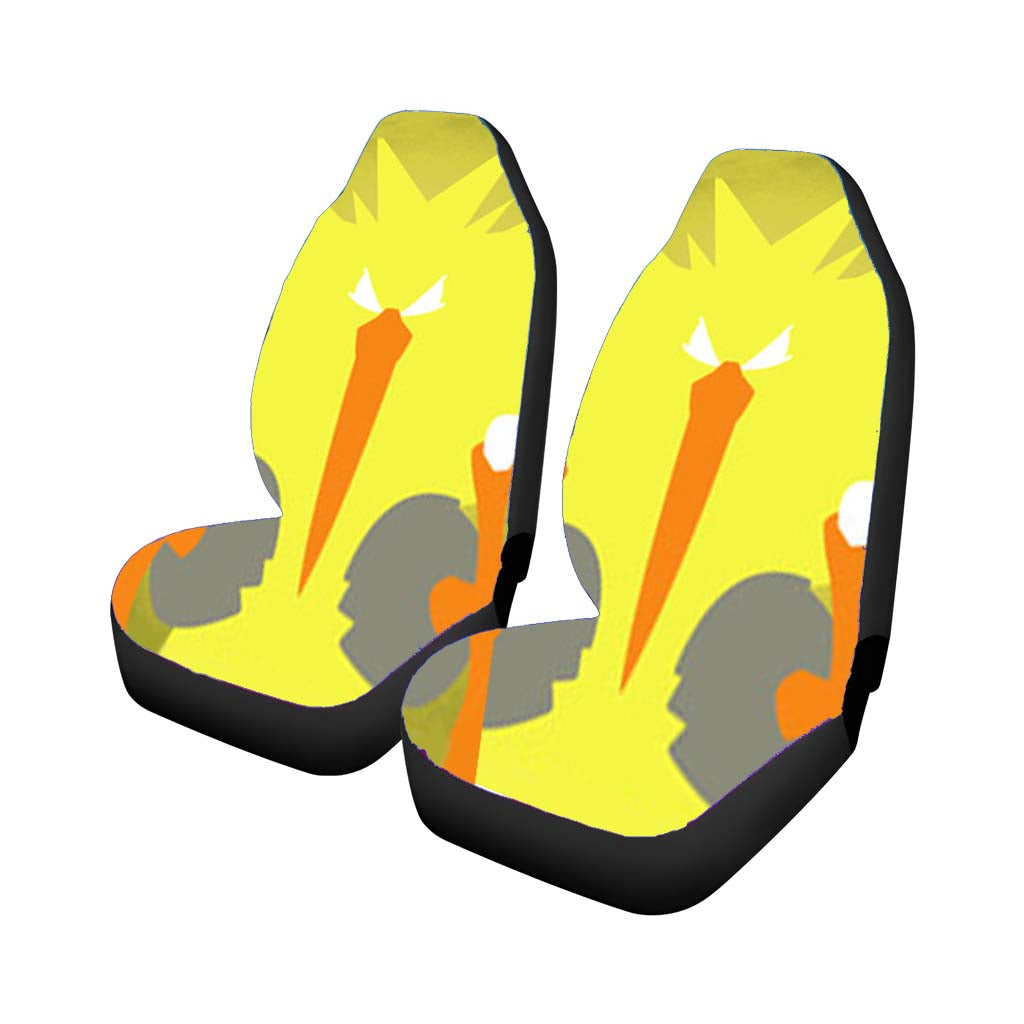 Pokemon Go Zapdos Car Front Seat Covers