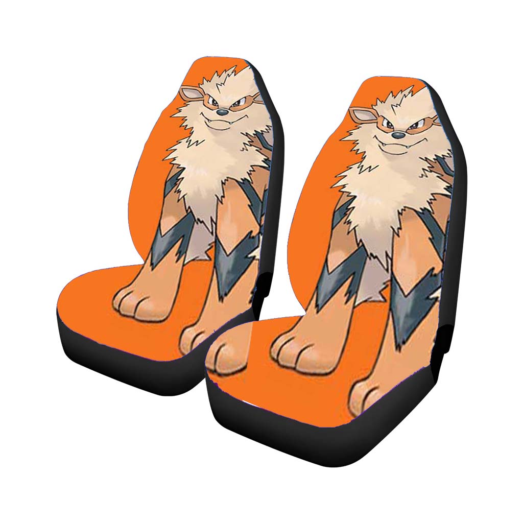 Pokemon Growlithe Car Front Seat Covers