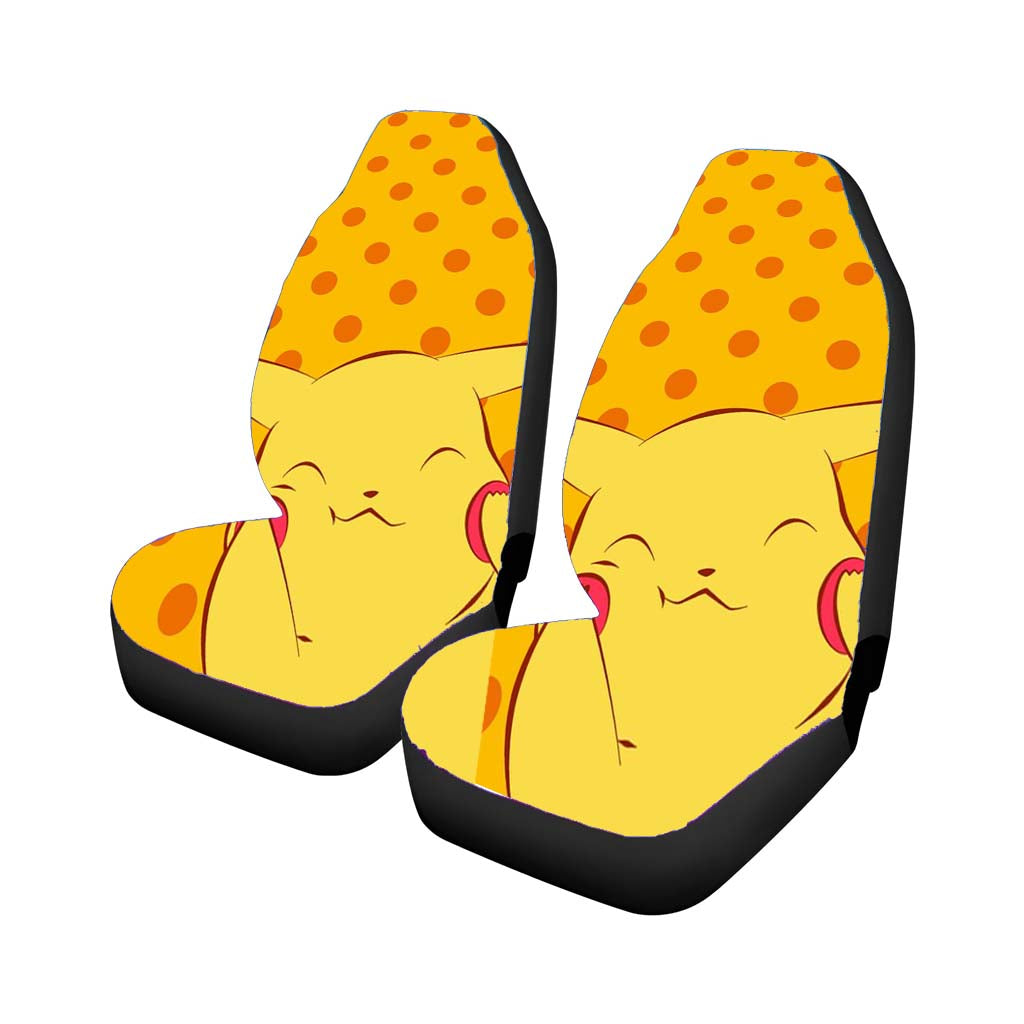 Pokemon Happy Pikachu Car Front Seat Covers