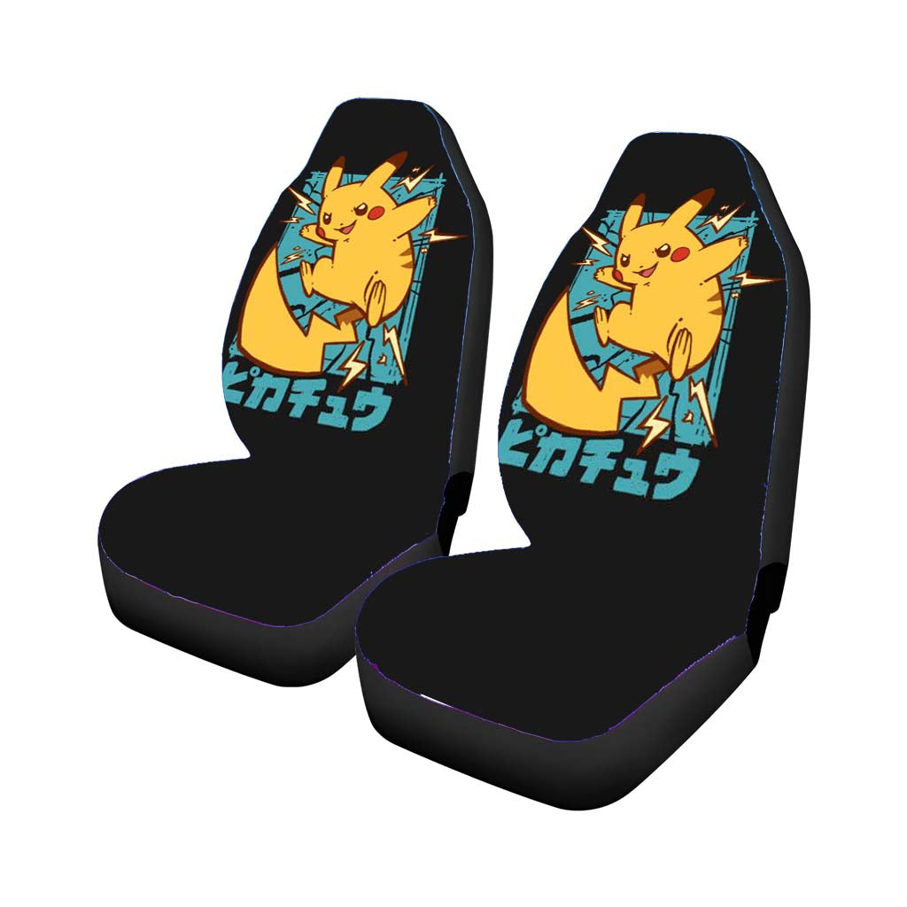 Pokemon Japan Strom Light Car Front Seat Covers
