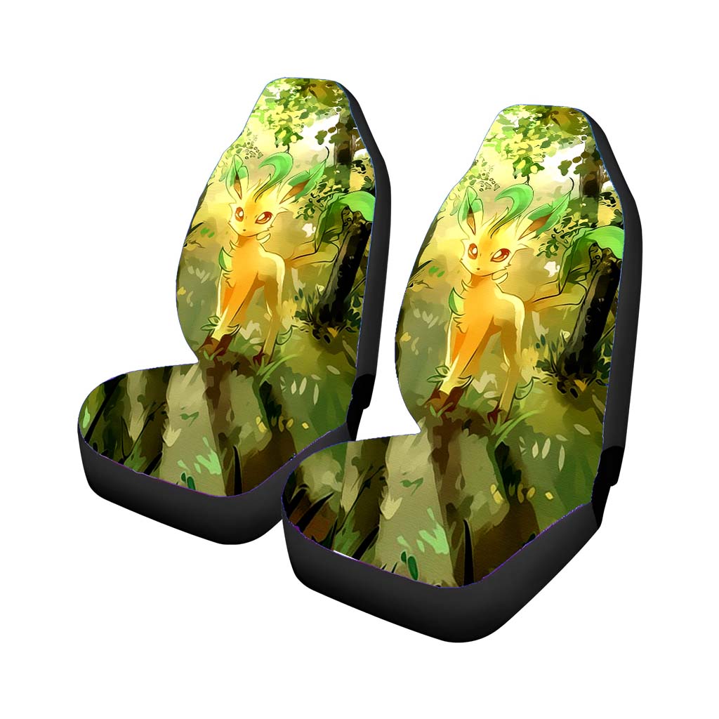 Pokemon Leafeon Car Front Seat Covers