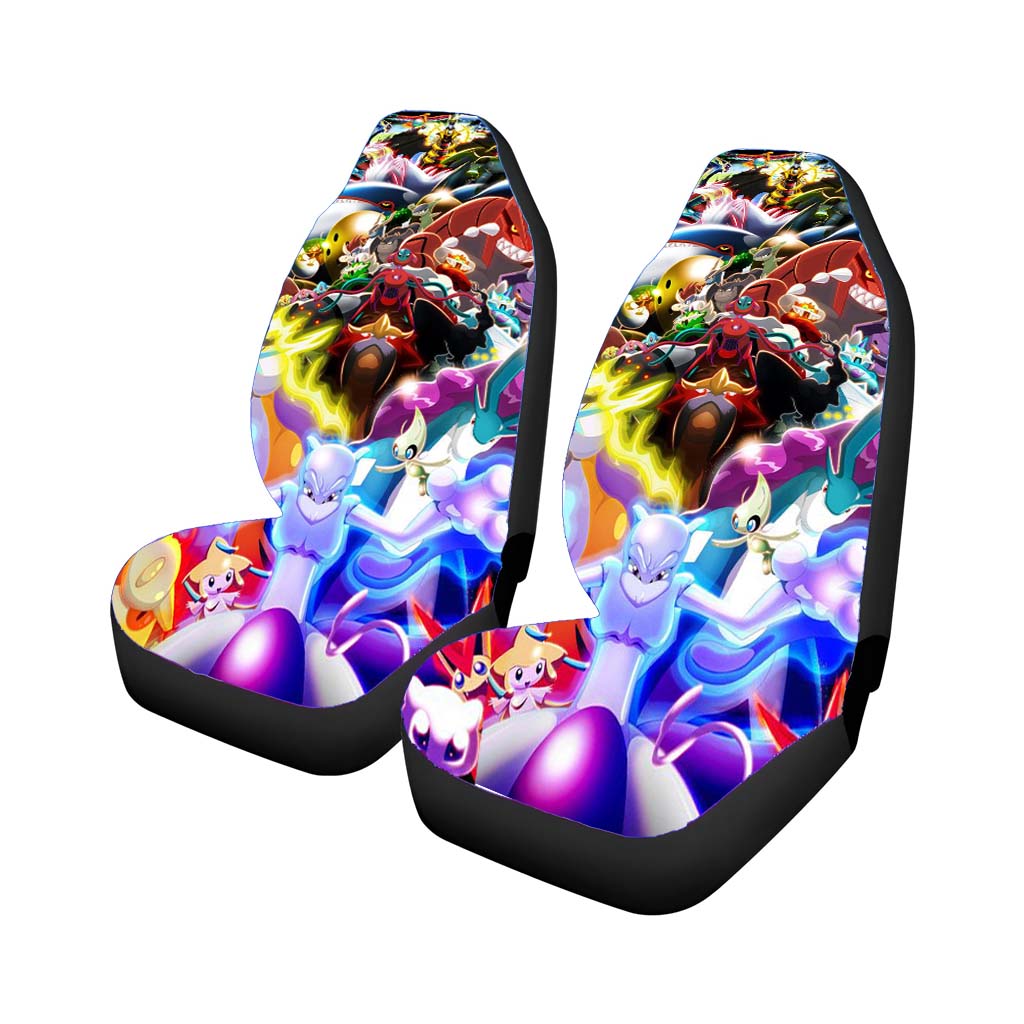 Pokemon Legendary Monster Car Front Seat Covers