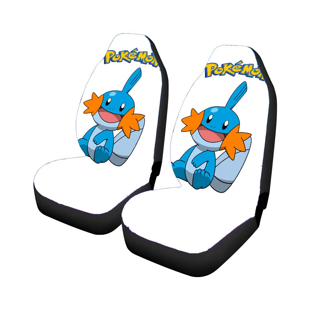 Pokemon Mudkip Pokedex Car Front Seat Covers