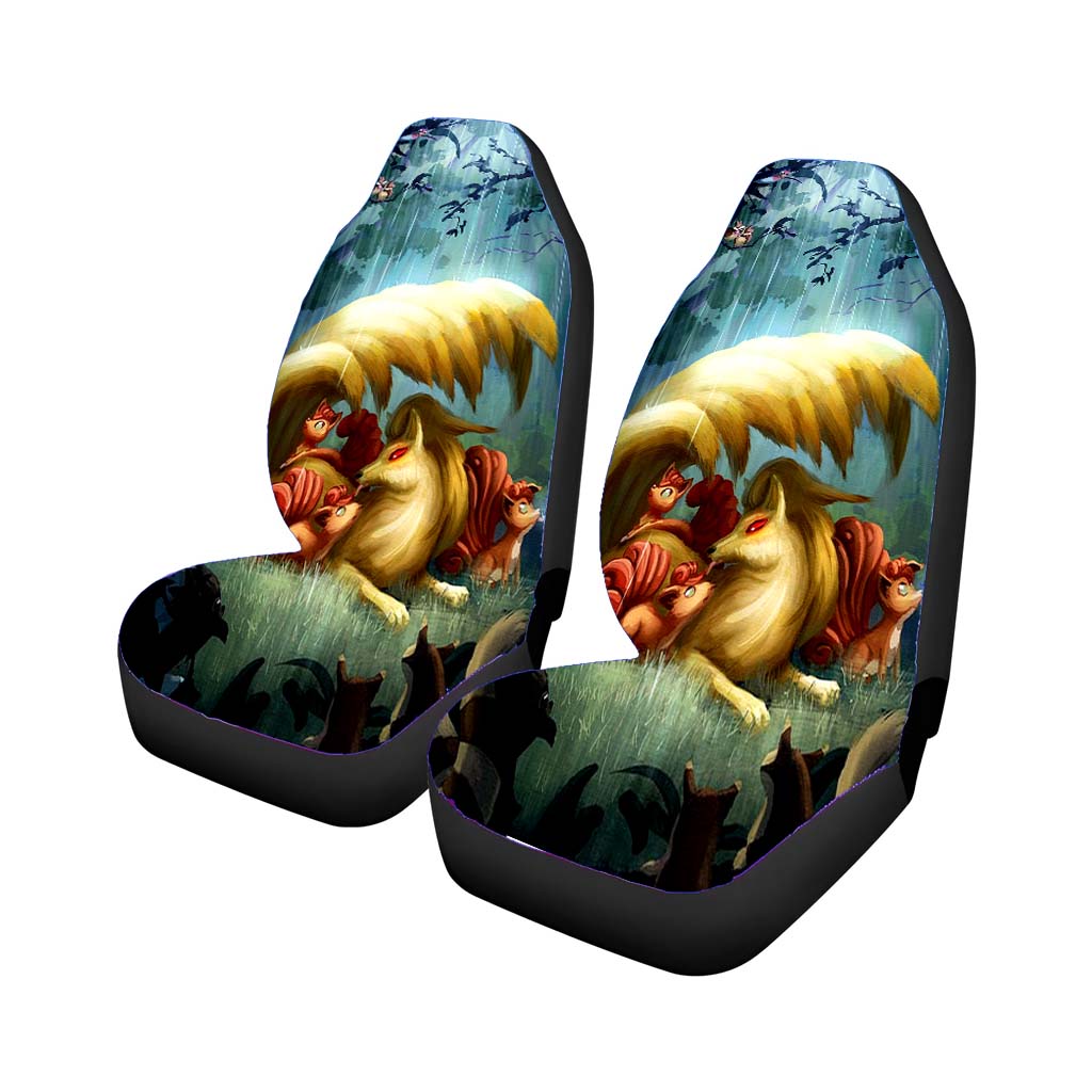 Pokemon Ninetales Car Front Seat Covers