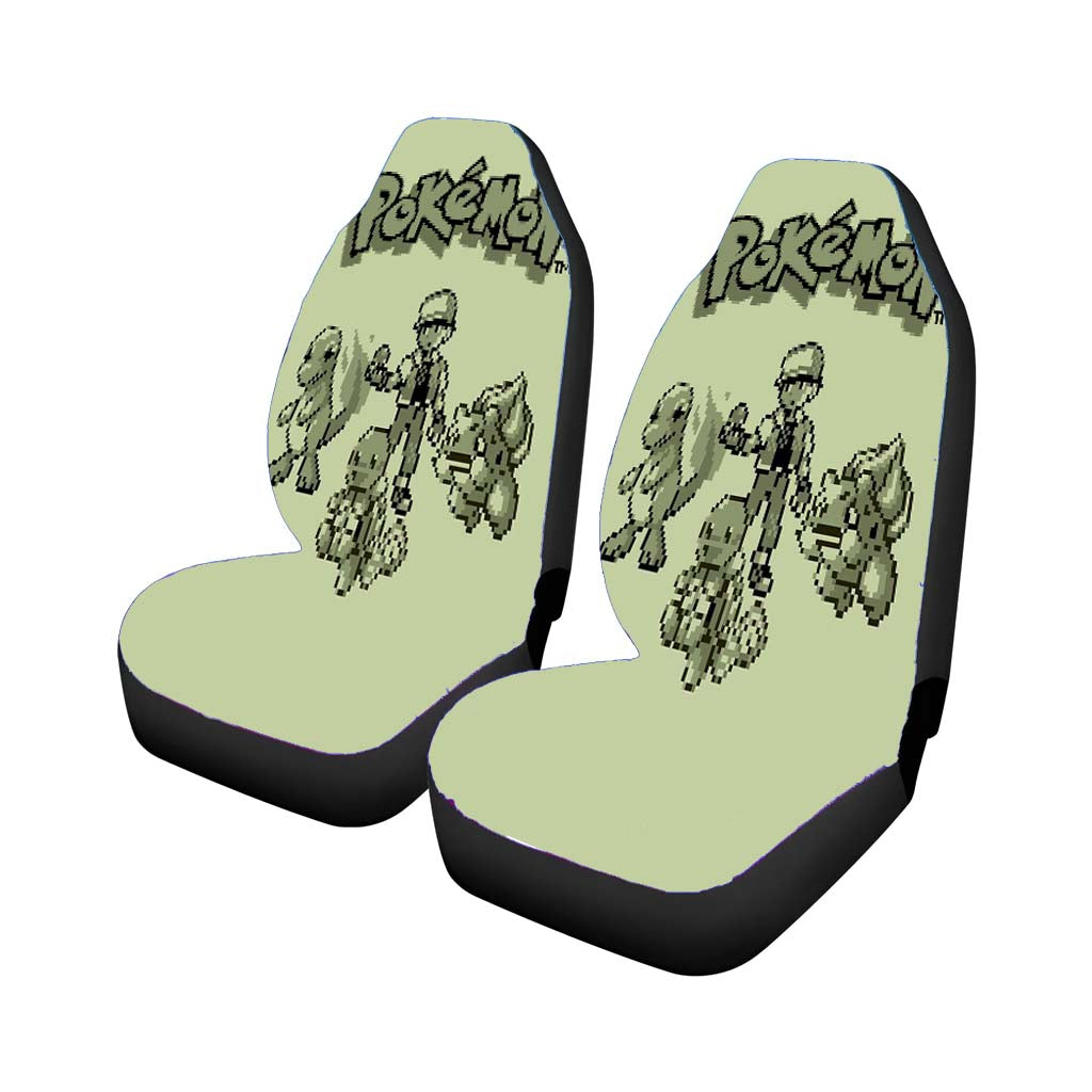 Pokemon Old Retro Game Car Front Seat Covers