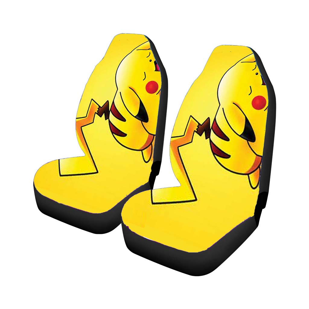 Pokemon Pikachu Sleep Car Front Seat Covers