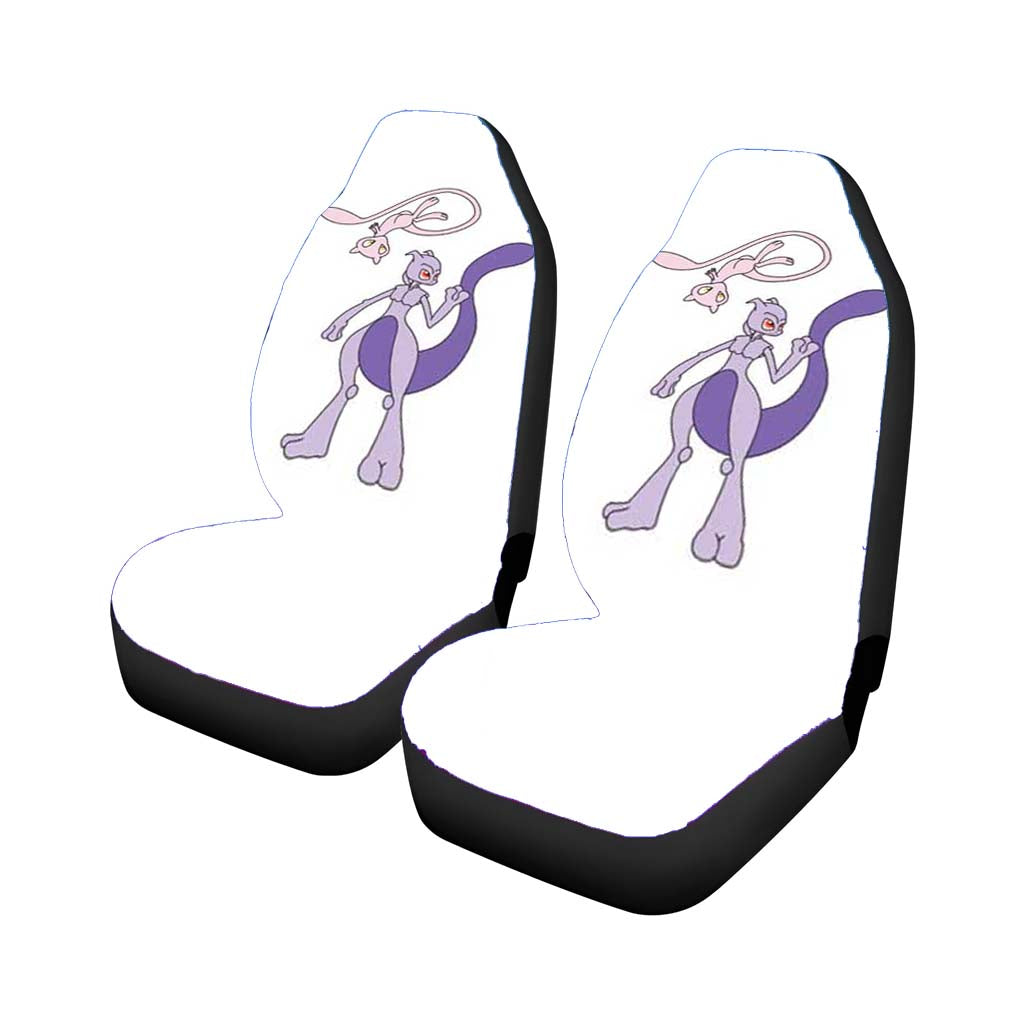 Pokemon Purple Creatures Car Front Seat Covers