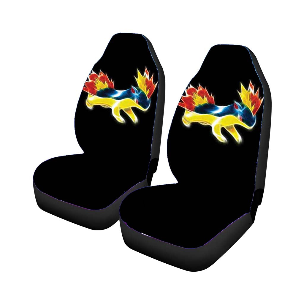 Pokemon Quilava Car Front Seat Covers