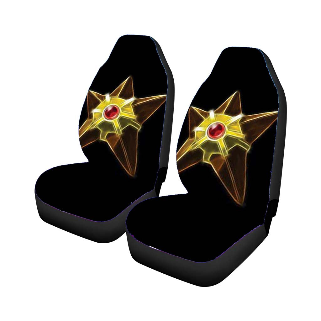 Pokemon Staryu Glow Car Front Seat Covers