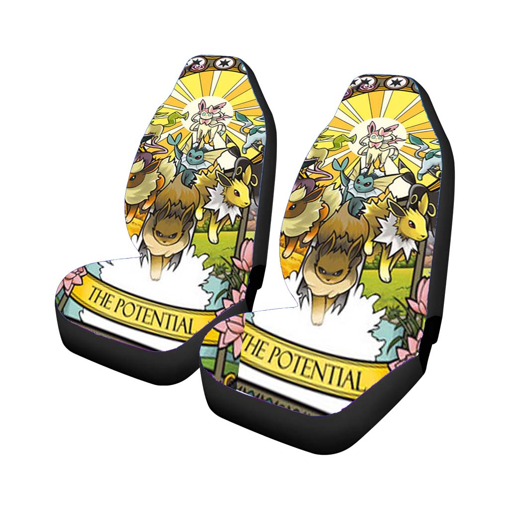 Pokemon The Potential Car Front Seat Covers