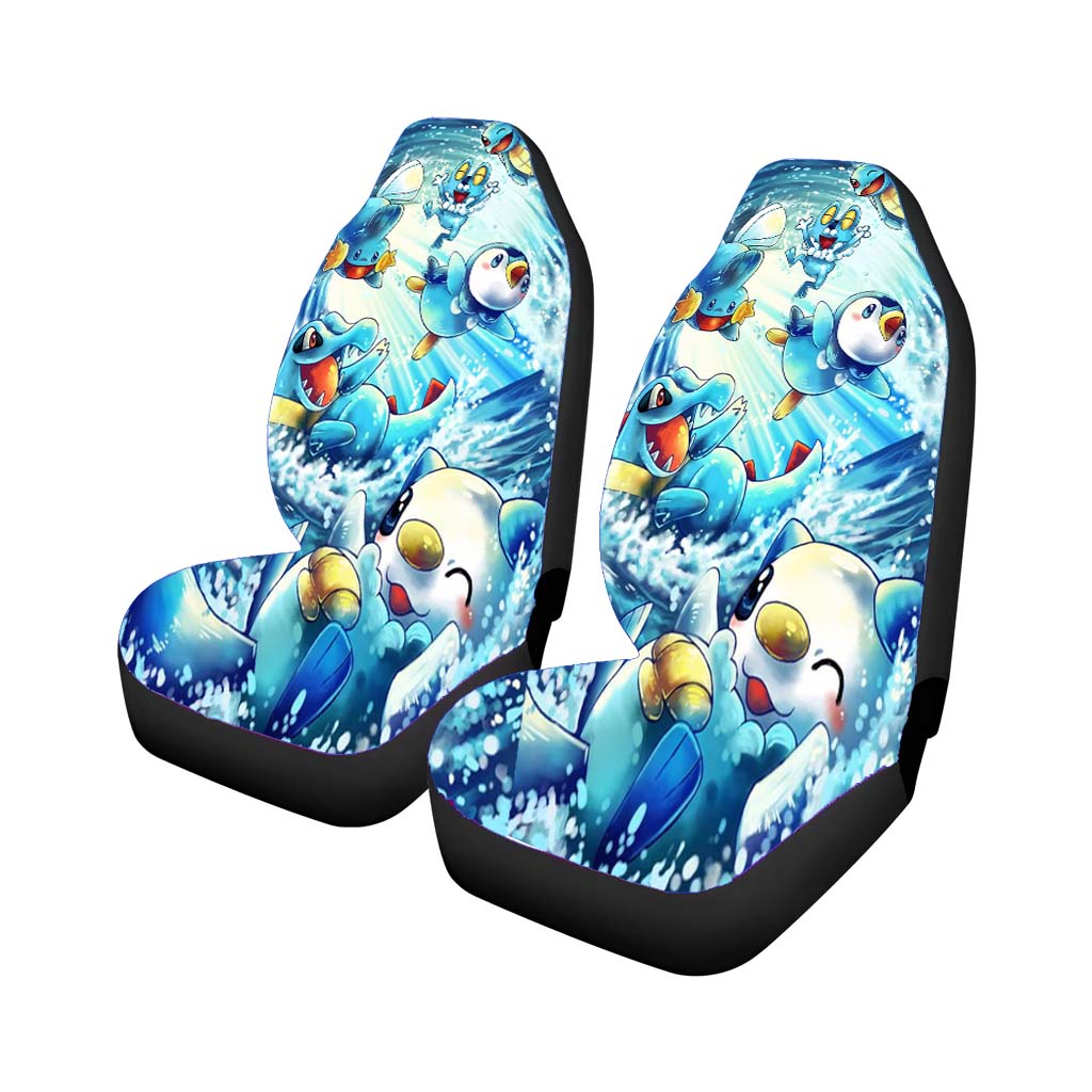 Pokemon Water Starter Car Front Seat Covers