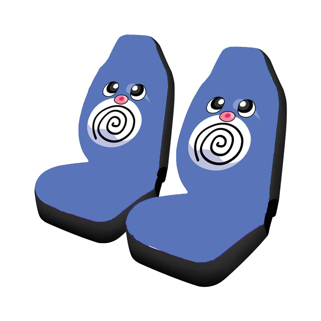 Poliwag Pokemon Car Front Seat Covers