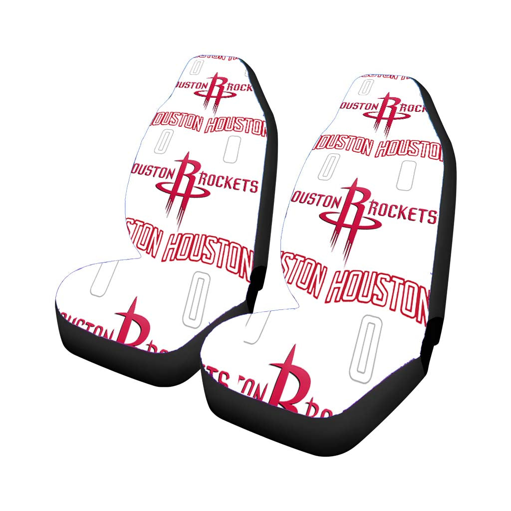 Russell Westbrook Houston Rockets Jersey 0 Car Front Seat Covers
