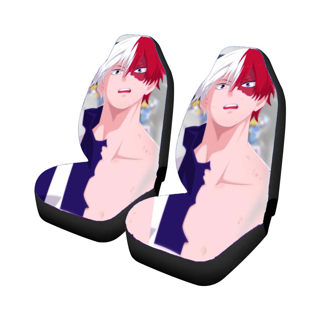 Shouto Todoroki - My Hero Academia Car Front Seat Covers