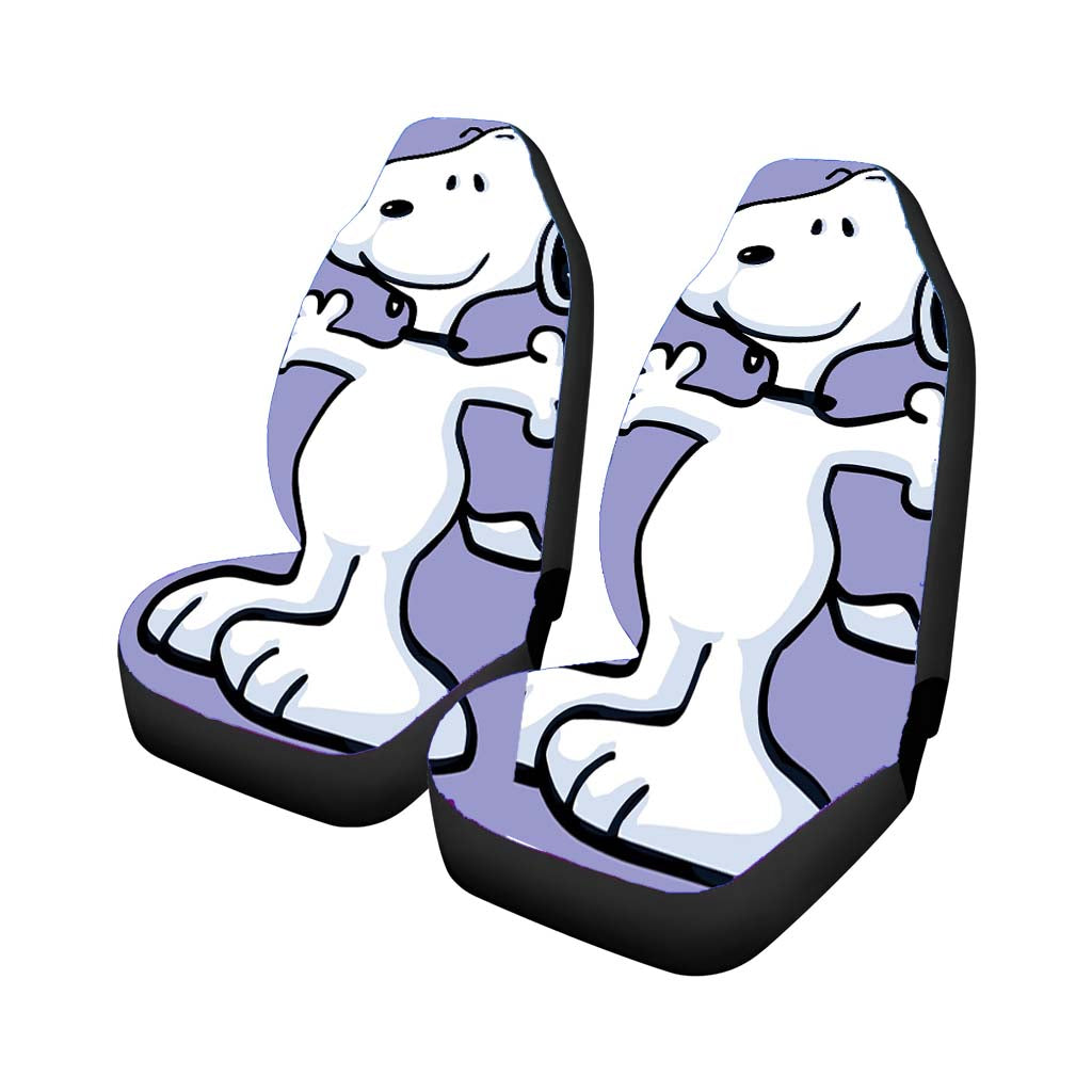 Snoopy Cartoon Star Car Front Seat Covers