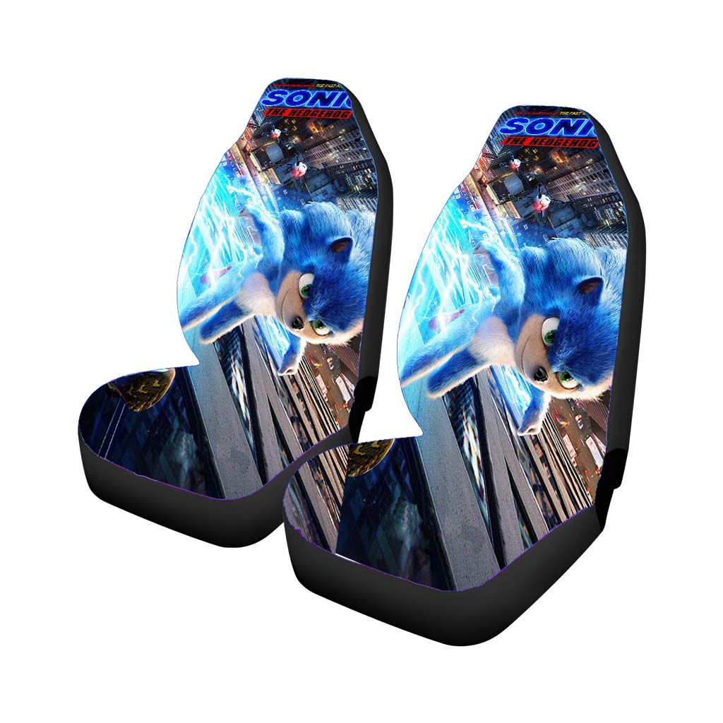 Sonic The Hedgehog Car Front Seat Covers