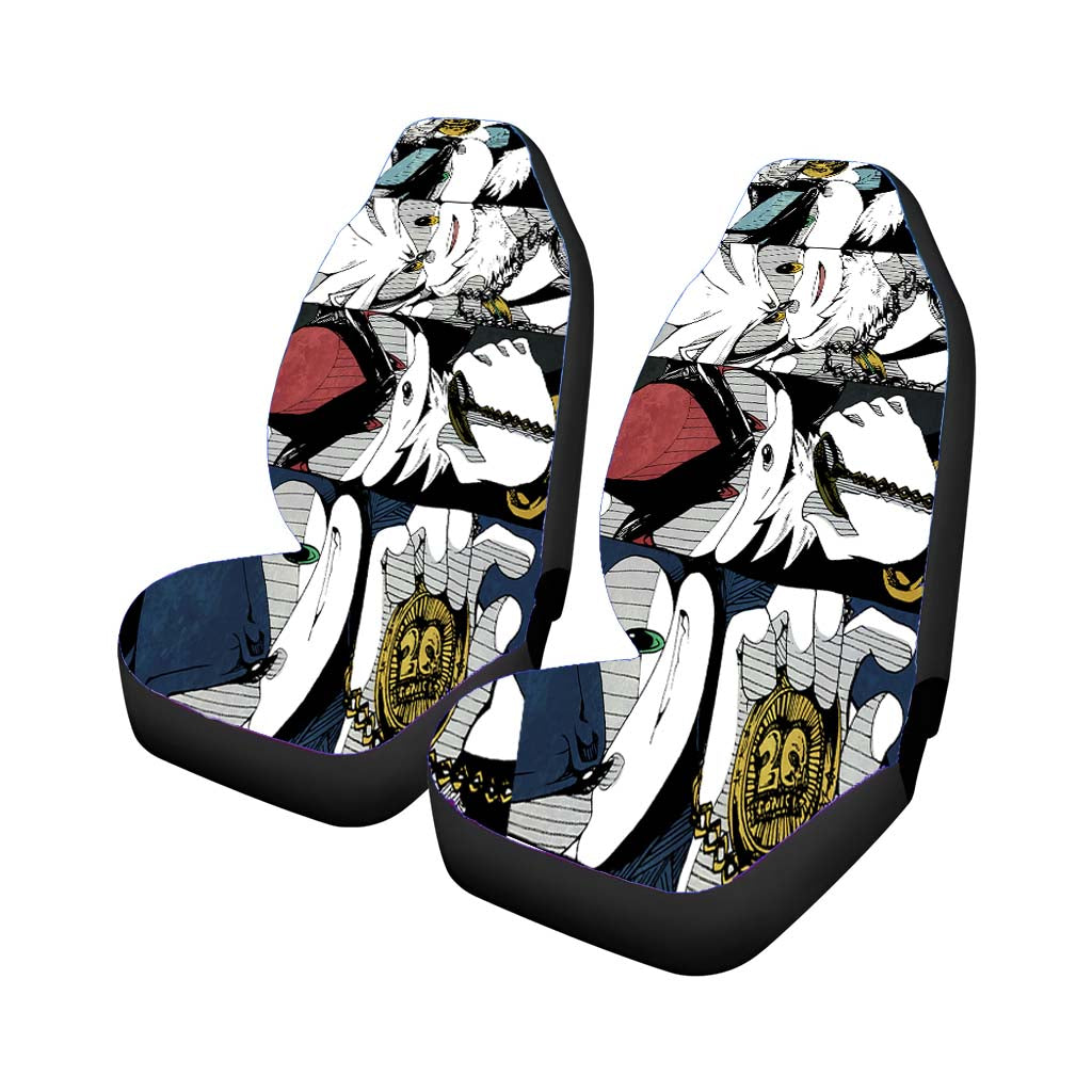Sonic The Hedgehog Colors Car Front Seat Covers