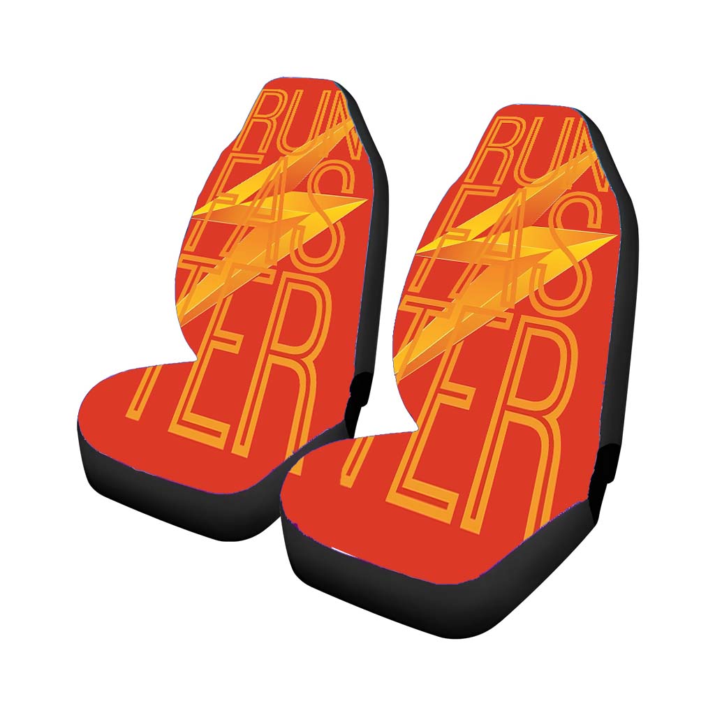 The Flash Flashed Car Front Seat Covers