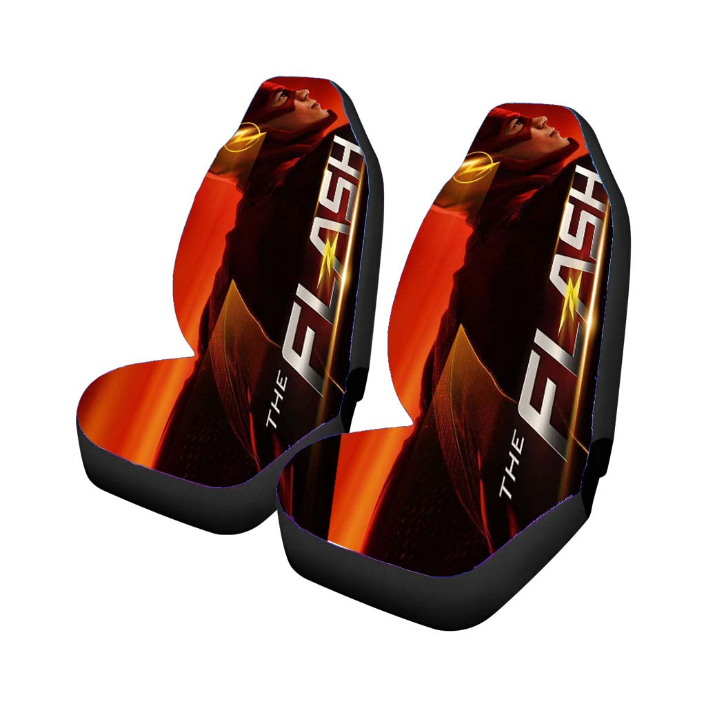 The Flash Poster Car Front Seat Covers