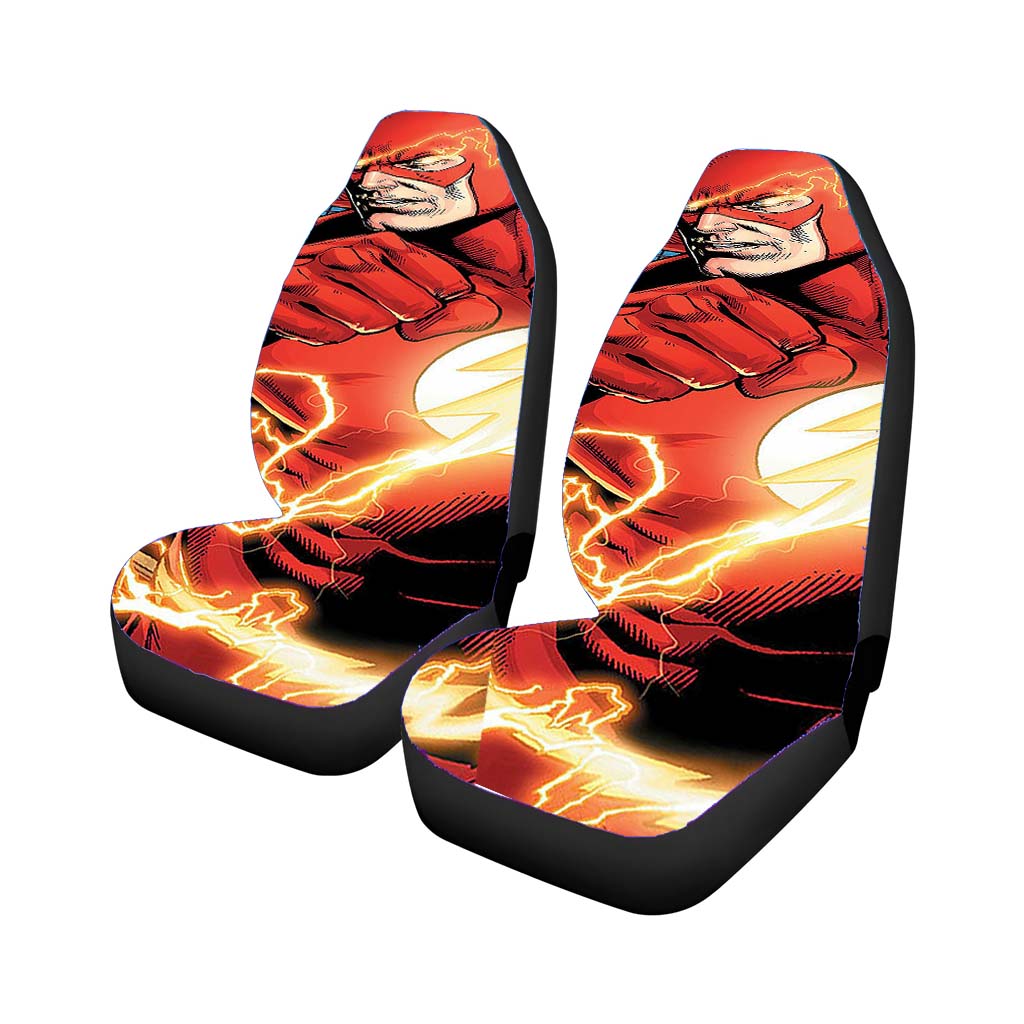 The Flash Speed Car Front Seat Covers