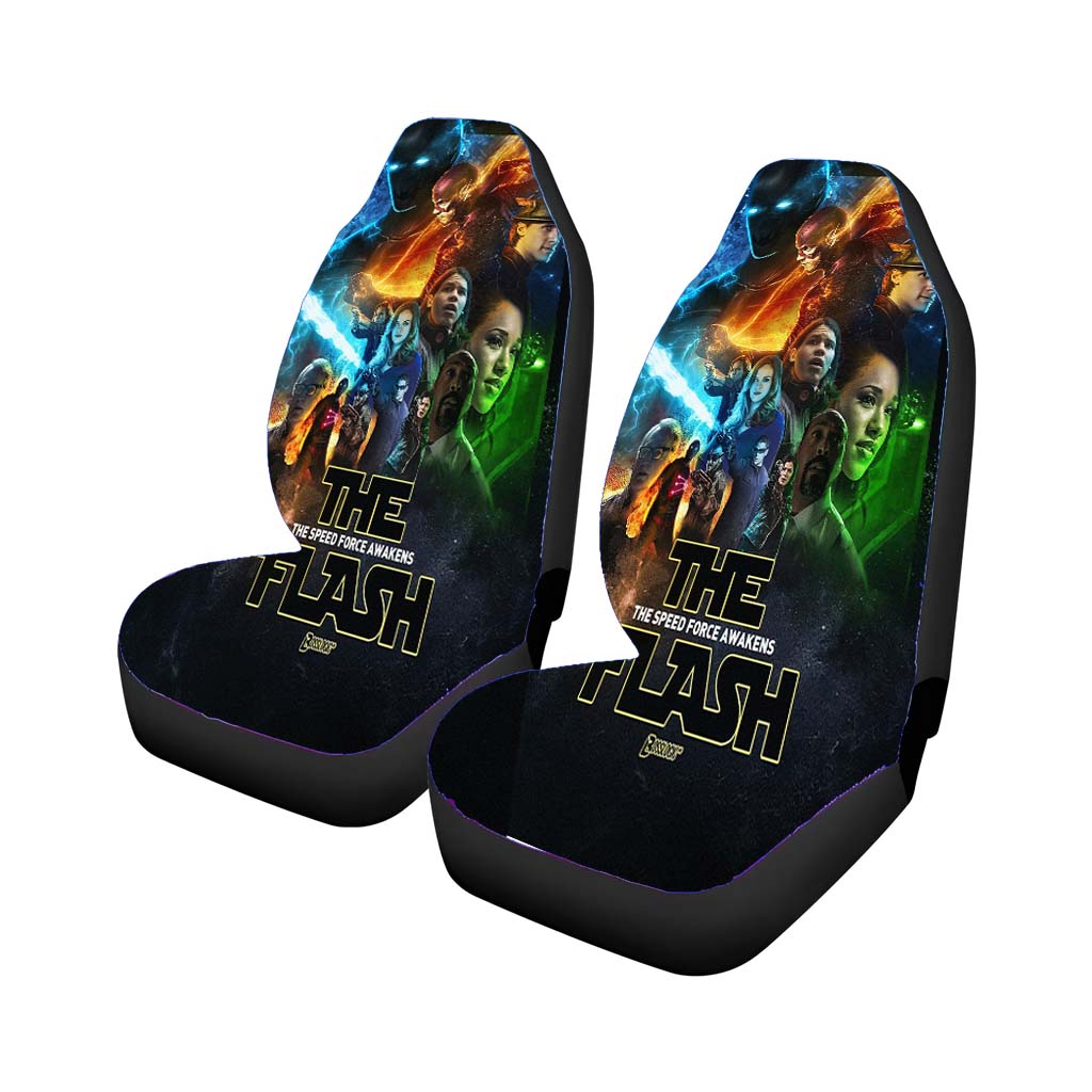 The Flash Speed Force Awakens Car Front Seat Covers