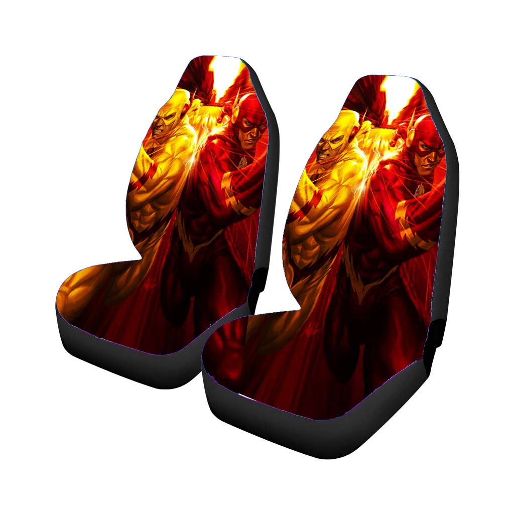 The Flash Vs Reverse Flash Car Front Seat Covers