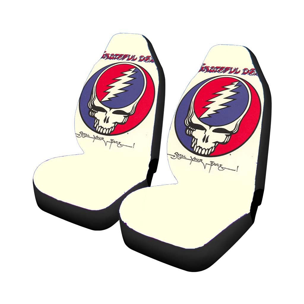 The Grateful Dead Logo Car Front Seat Covers