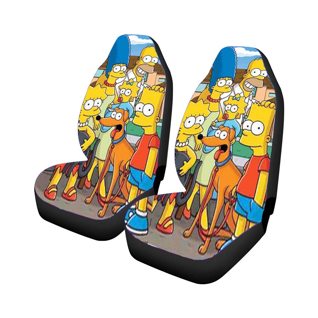 The Simpson Car Front Seat Covers