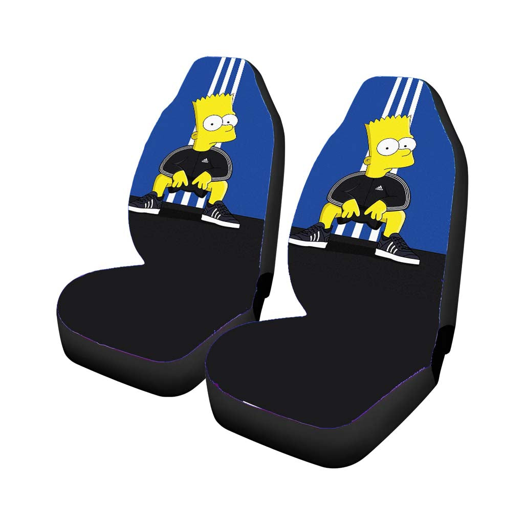 The Simpsons Sporty Car Front Seat Covers