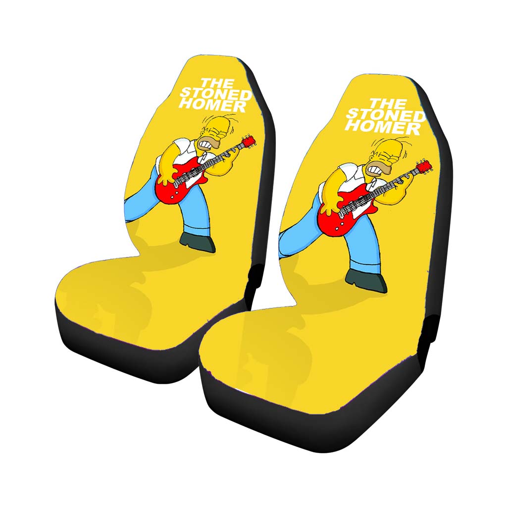 The Stoned Homer Simpson Car Front Seat Covers