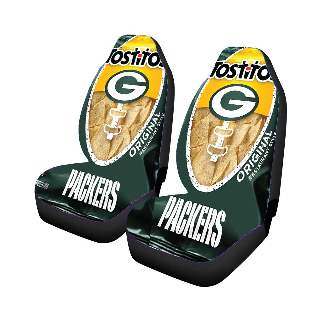 Tostitos Green Bay Packers Car Front Seat Covers