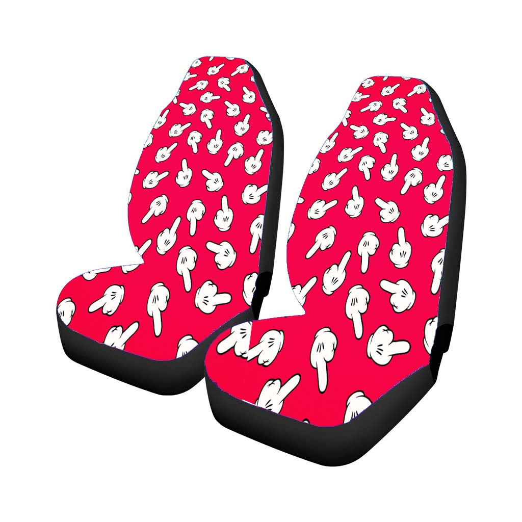 Tumblr Mickey Car Front Seat Covers